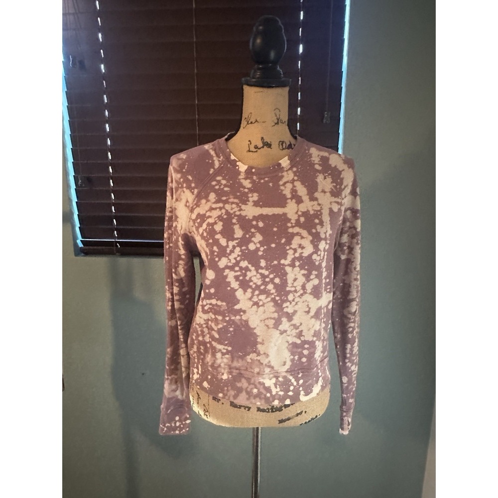 Lululemon Magenta Cotton Long Sleeve Top Size Small